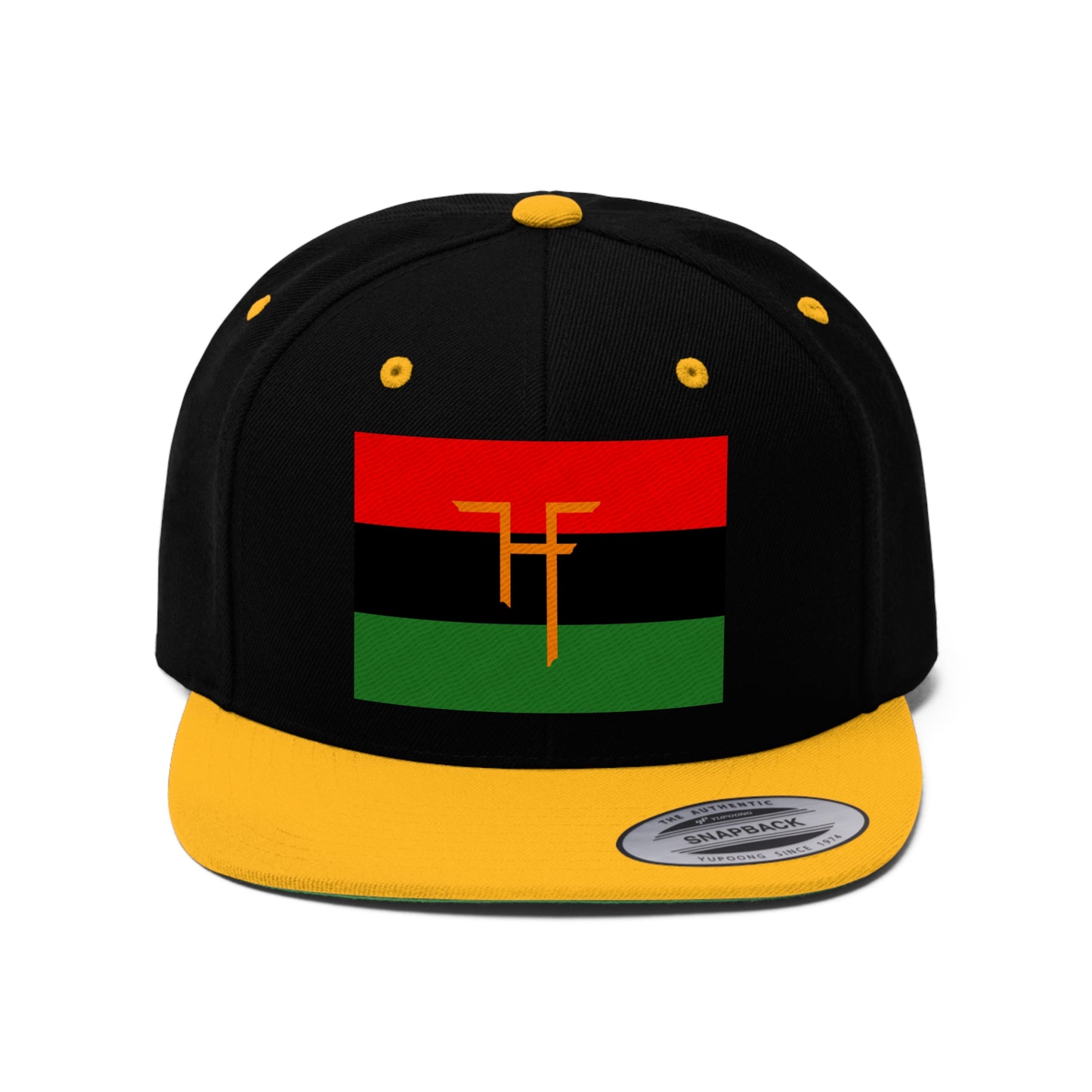 T F H DIASPORA FLAG (EMBROIDERED)  Unisex Flat Bill Hat