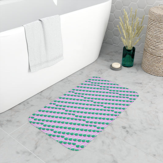 Light Green Mood (MPX) Memory Foam Bath Mat