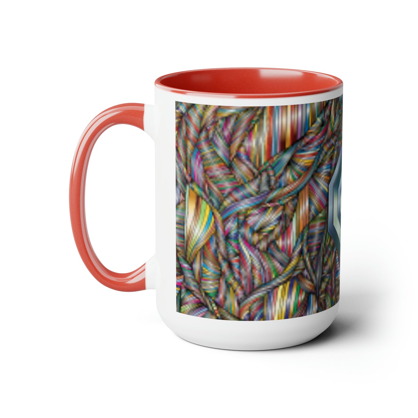 Cerebral Two-Tone Coffee Mugs, 15oz