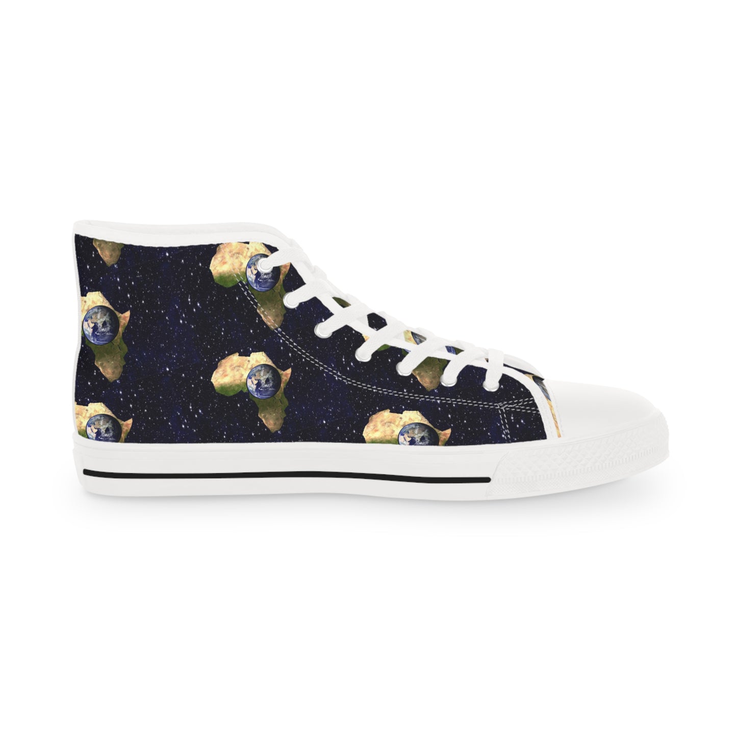 Earth In Africa Men's High Top Sneakers