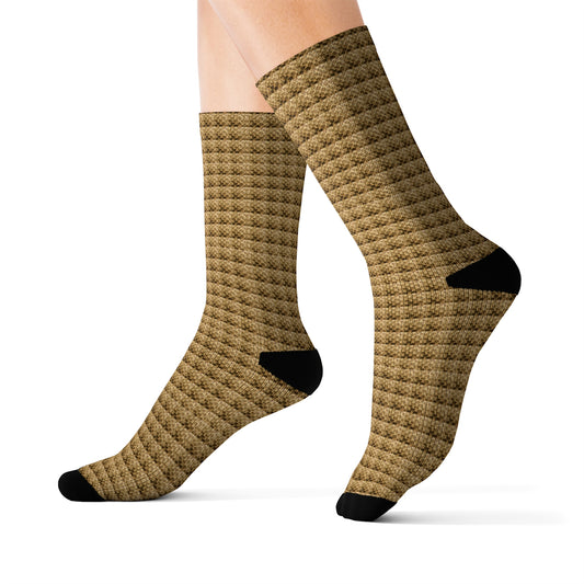 Beige Garden (MPX) Sublimation Socks