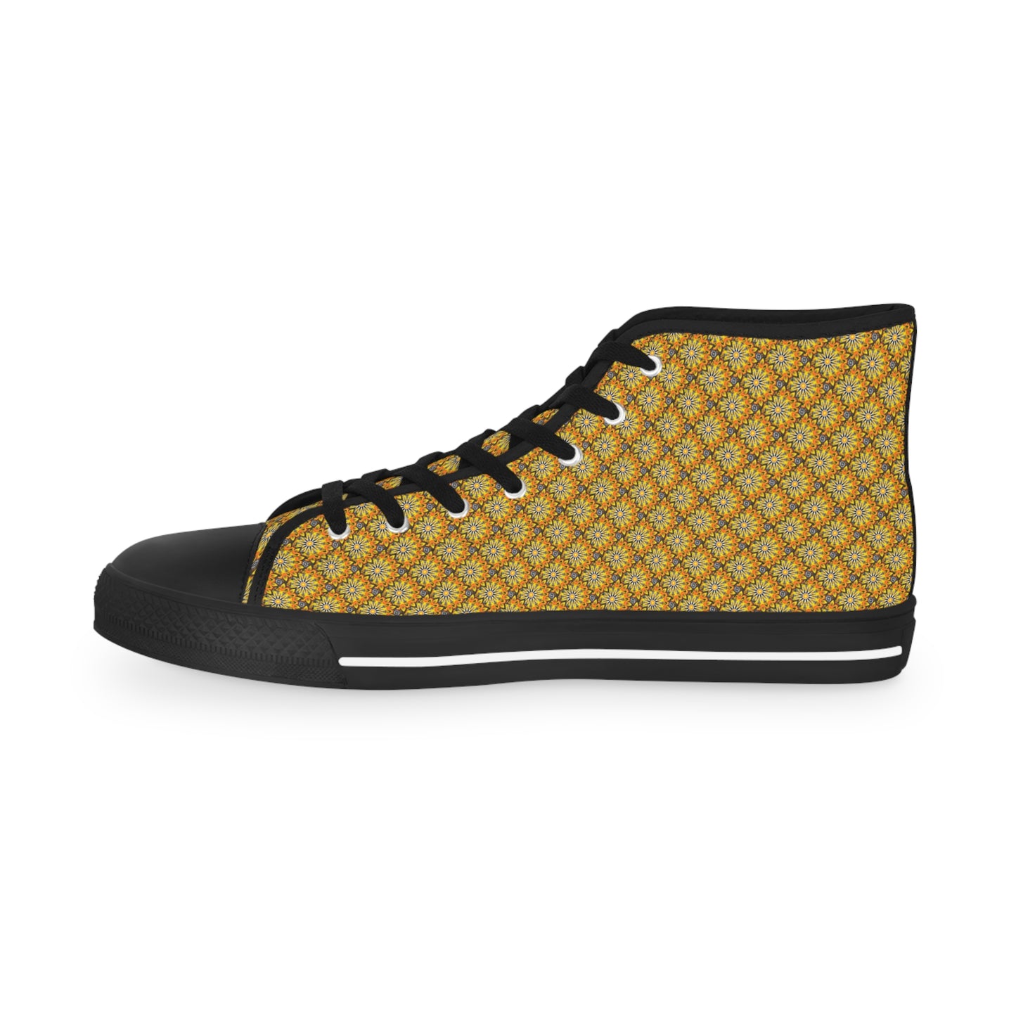 Mandala   Men's High Top Sneakers