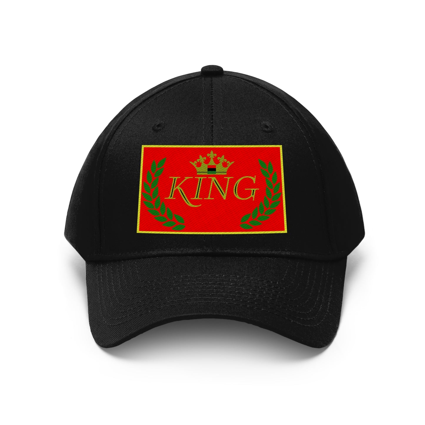 KING (EMBROIDERED ) Unisex Twill Hat