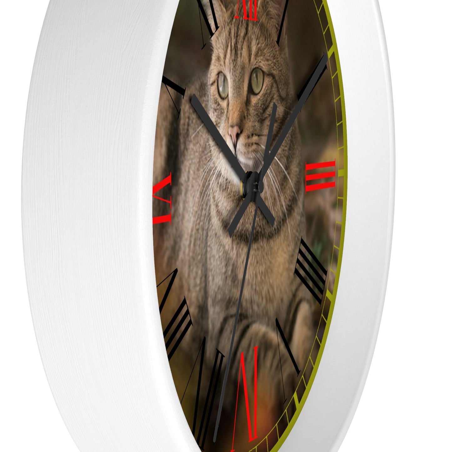 Cat  Wall clock