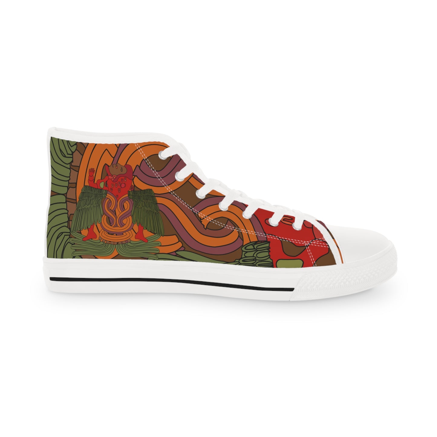 War Drum     Men's High Top Sneakers