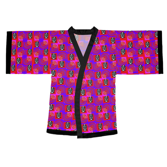 Bashful Bliss Long Sleeve Kimono Robe