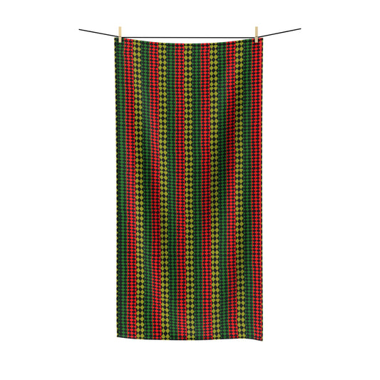 Pan African FLAG  Poly Cotton Towel