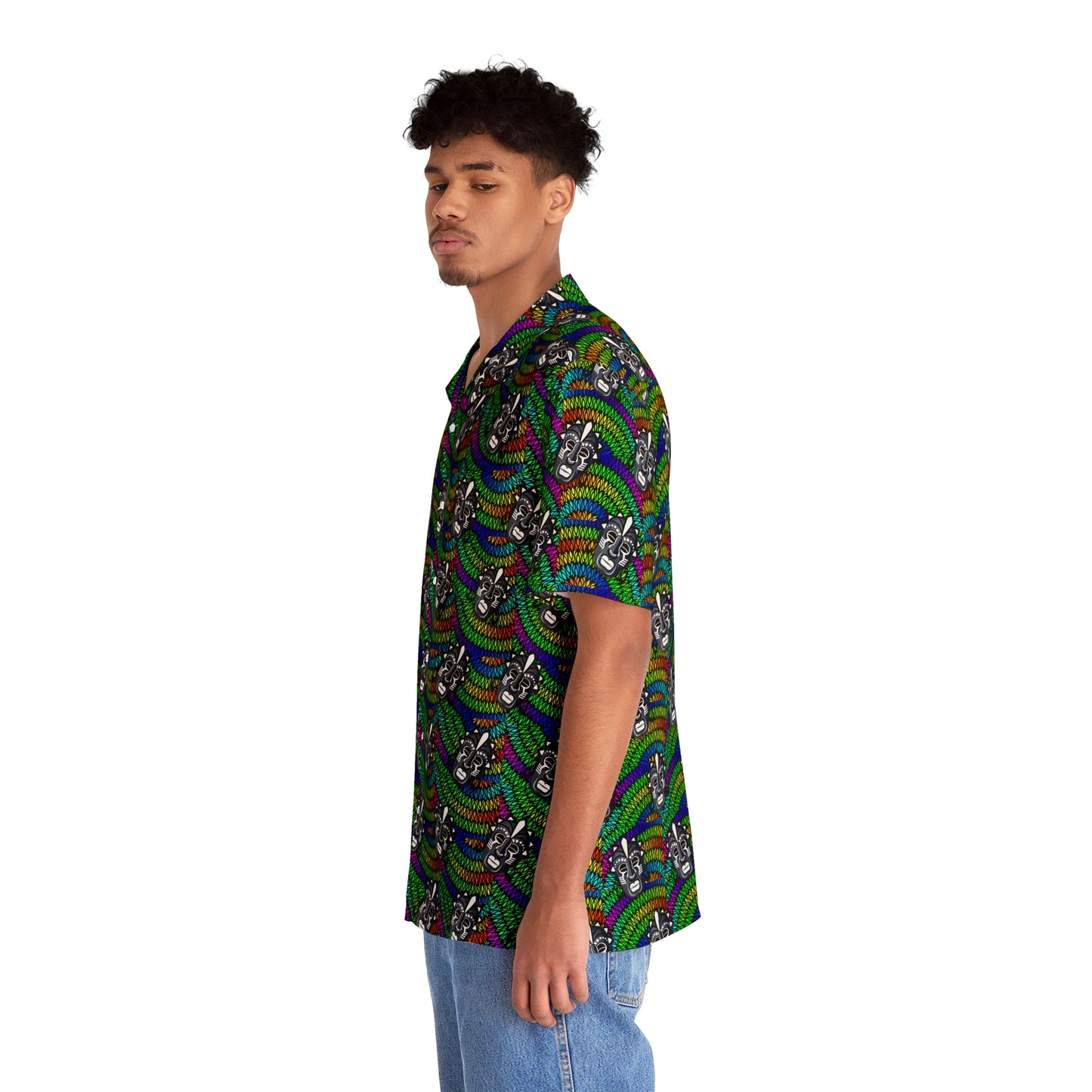 Mask Of Truth Men's Hawaiian Shirt