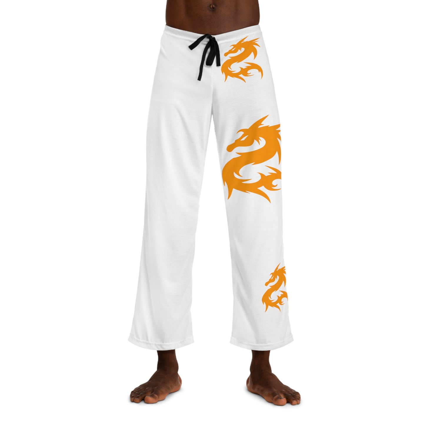 Men's Golden Pajama Pants (AOP)