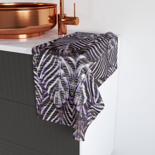 Purple Vine Hand Towel