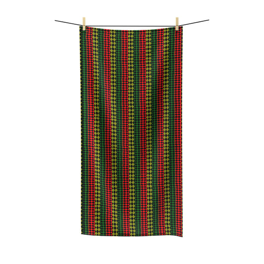 Pan African FLAG  Poly Cotton Towel