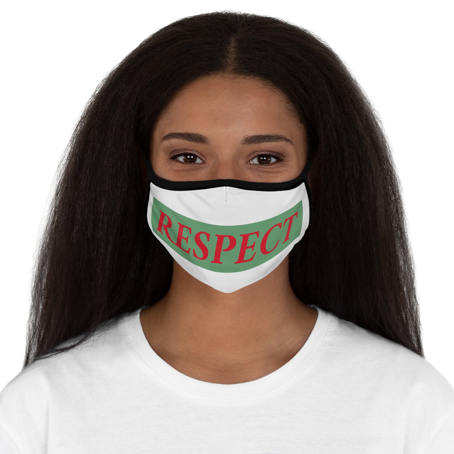 Respect Fitted Polyester Face Mask