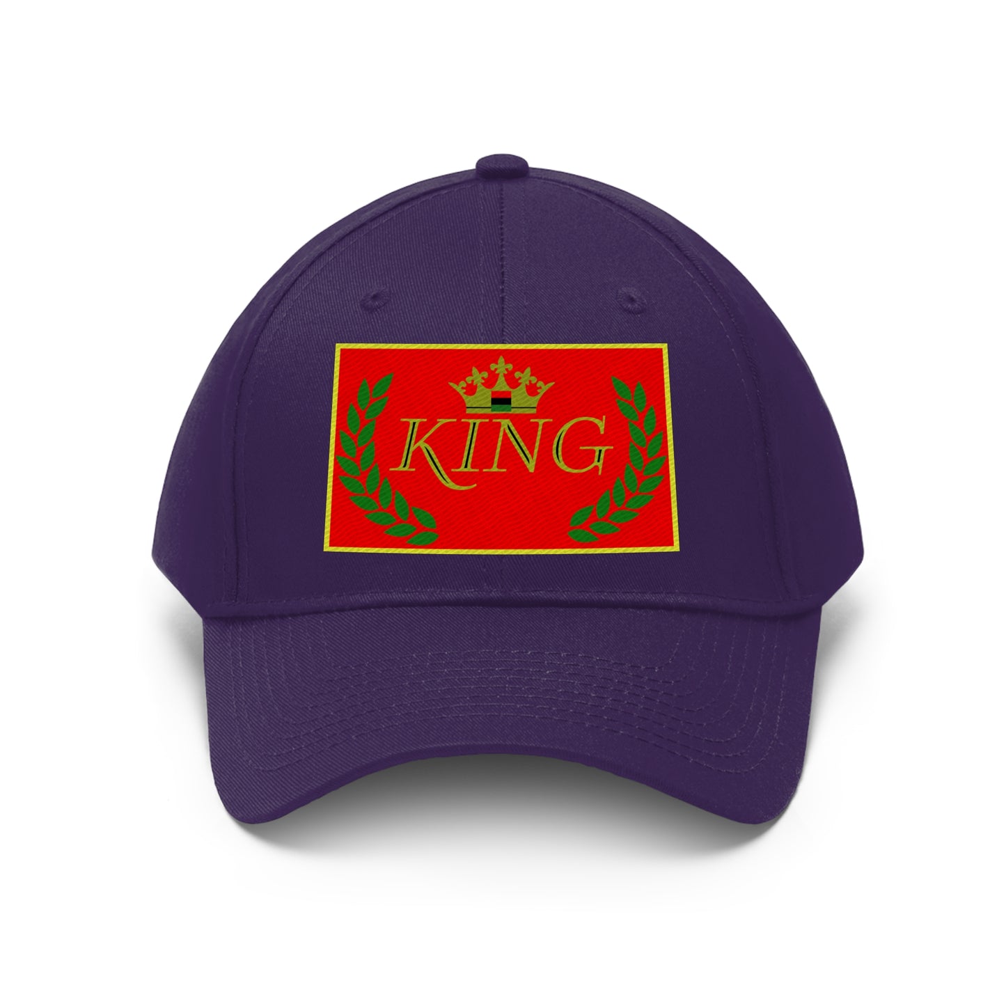 KING (EMBROIDERED ) Unisex Twill Hat