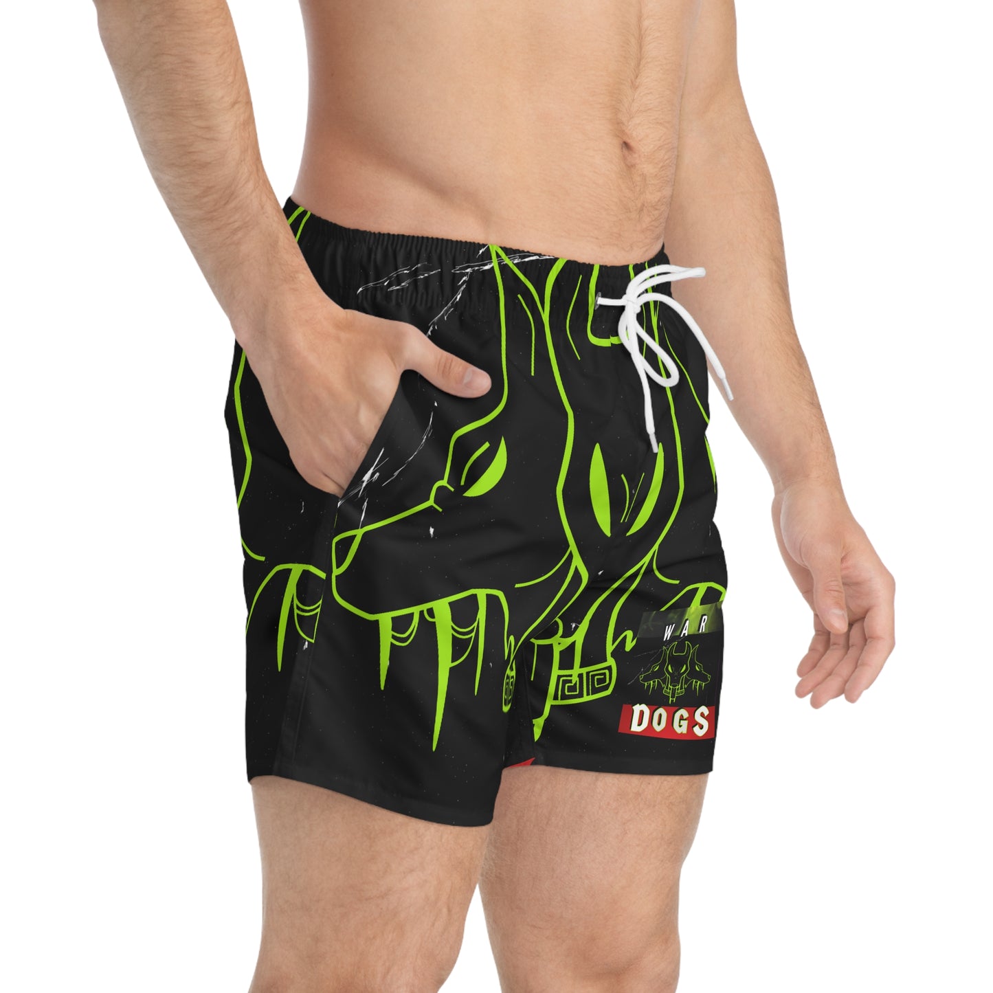 War Dogs Swim Trunks (AOP)