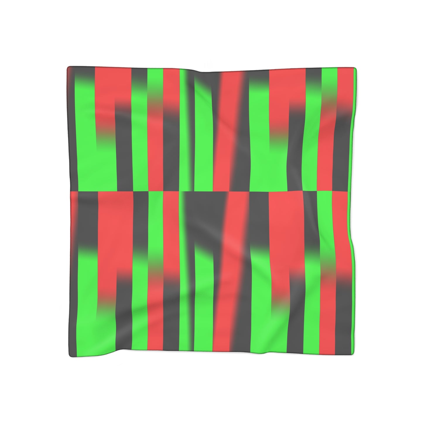 Afro Stripes Poly Scarf