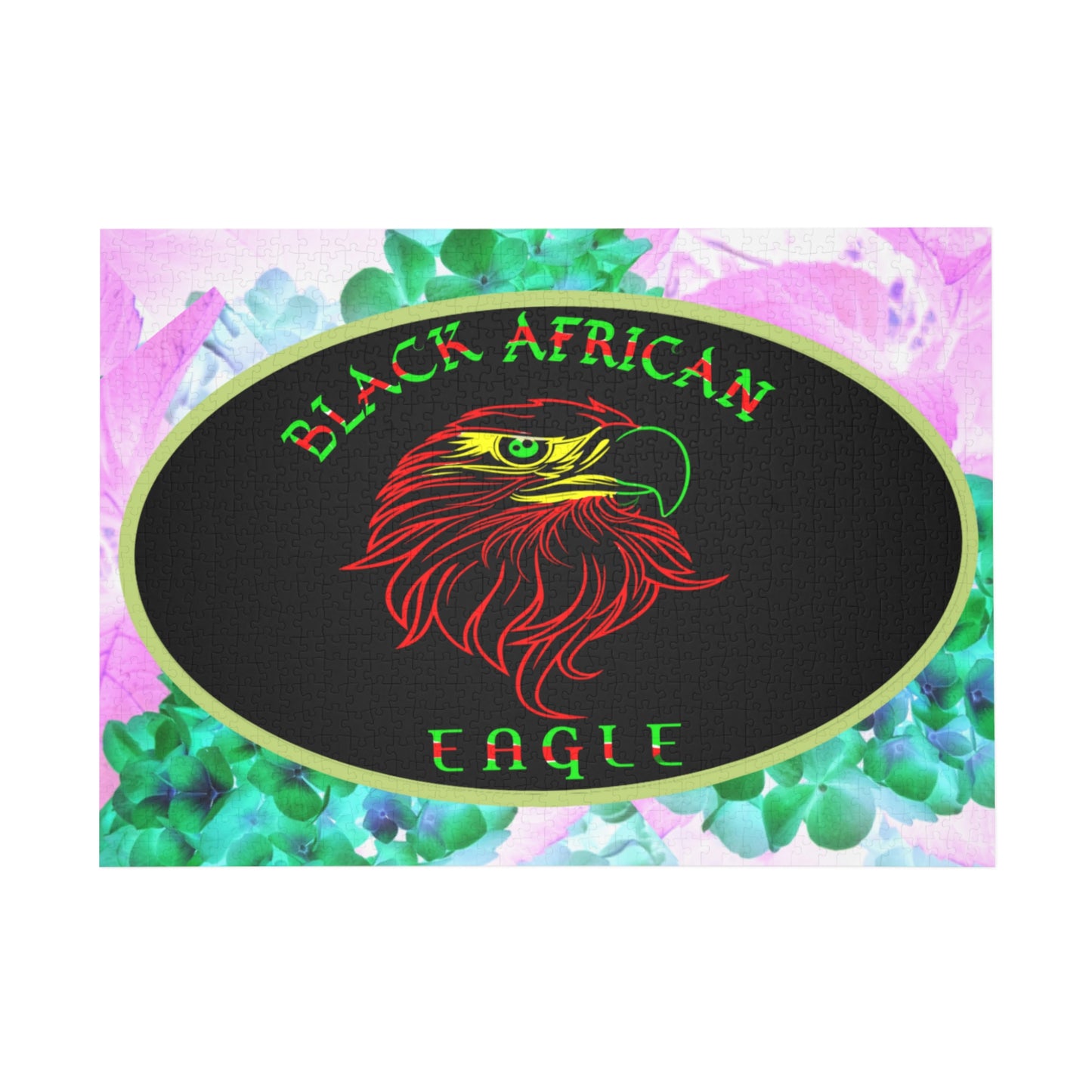 Black African Eagle Puzzle (96, 252, 500, 1000-Piece)