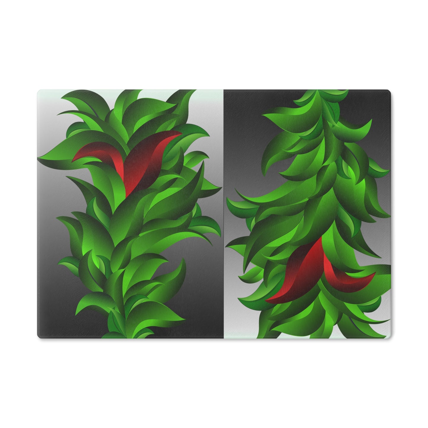 Red Leaves       Front Cutting Board