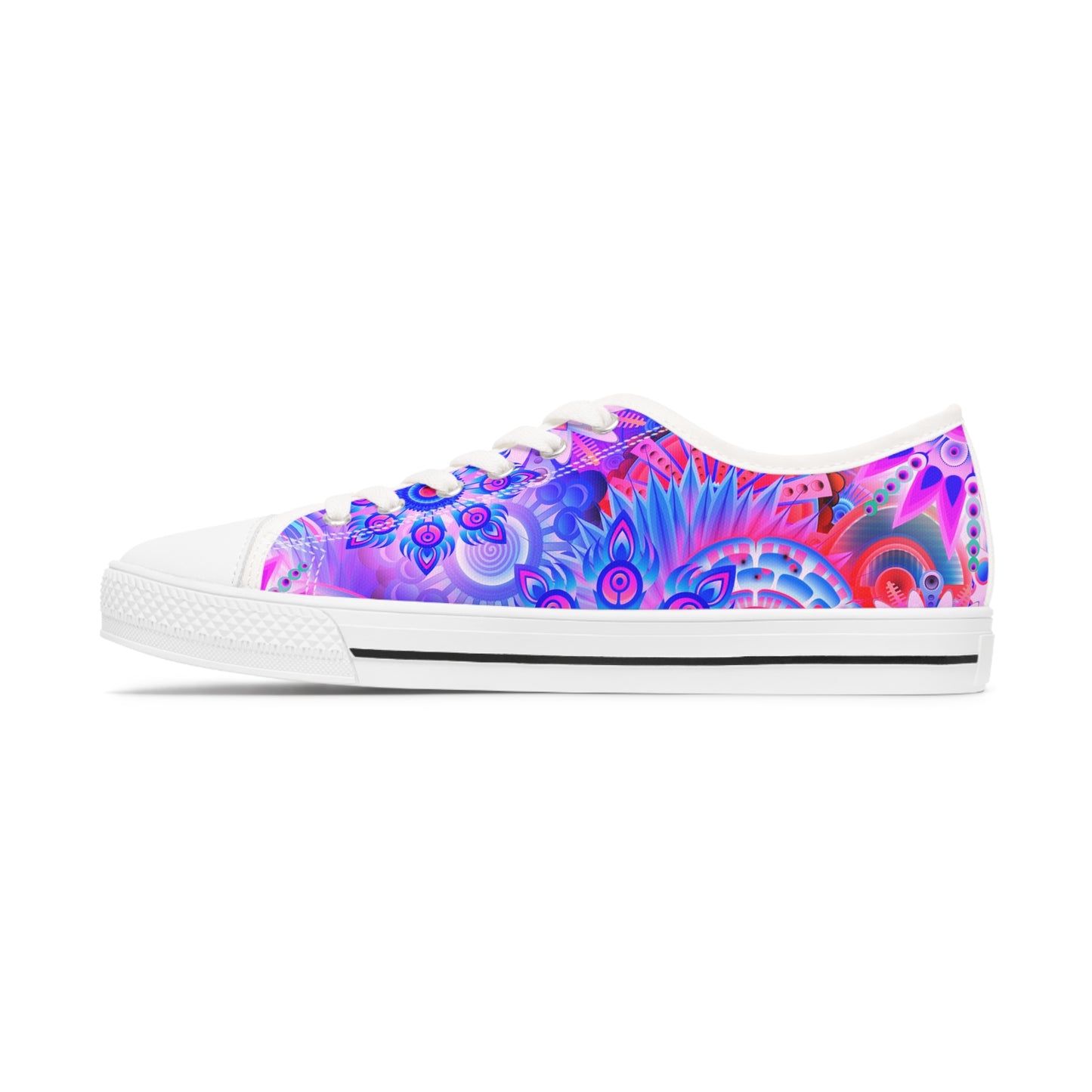 Mandalas-Pink 2 Women's Low Top Sneakers