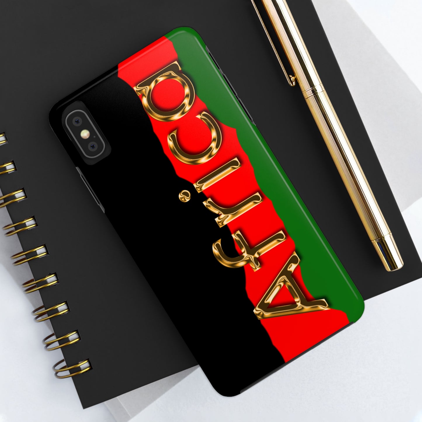 African Diaspora Flag Tough Phone Cases, Case-Mate