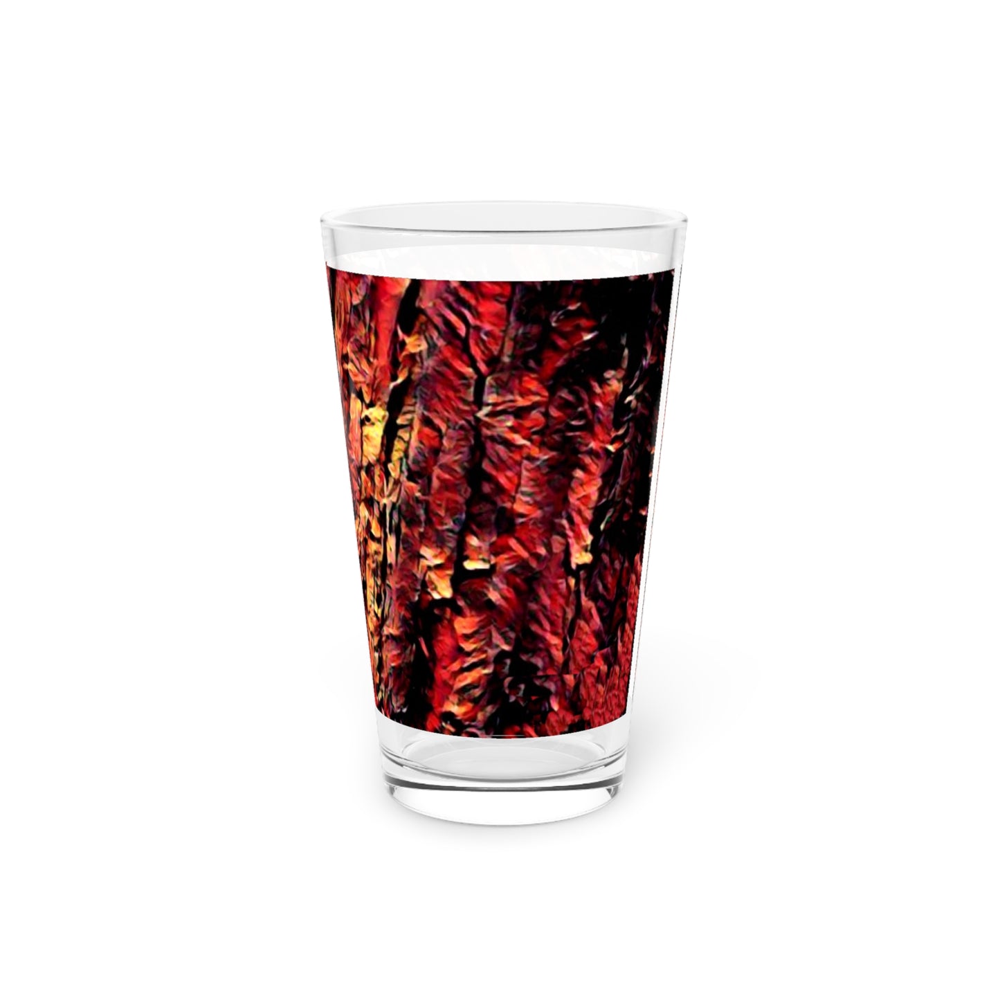 Red Wood  Pint Glass, 16oz