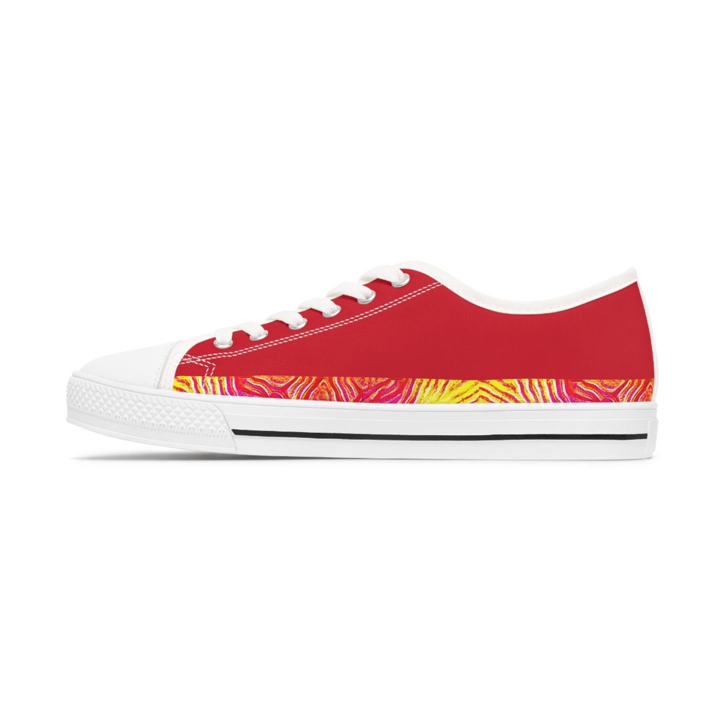 Basic 4 q Fire  Women's Low Top Sneakers