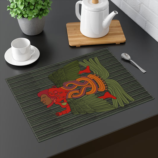 Tribal war sign Place-mat