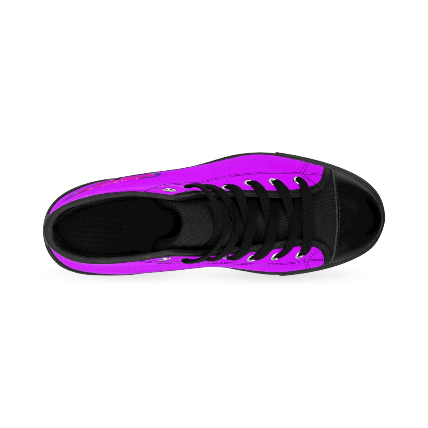 Purple Butterfly Women's Classic Sneakers