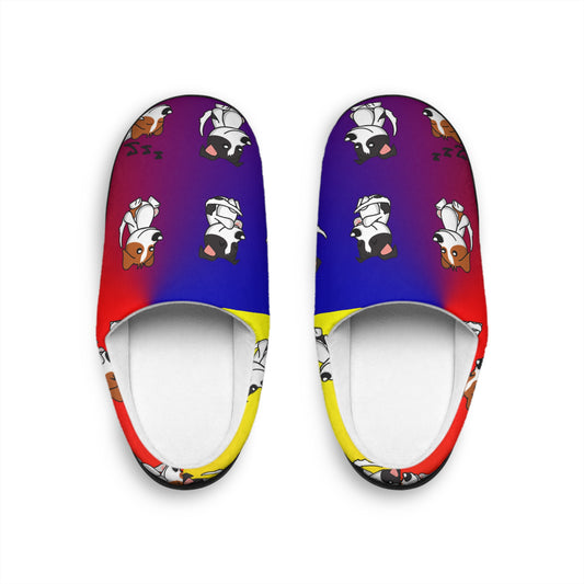 RAINBOW DOGS Women's Indoor Slippers