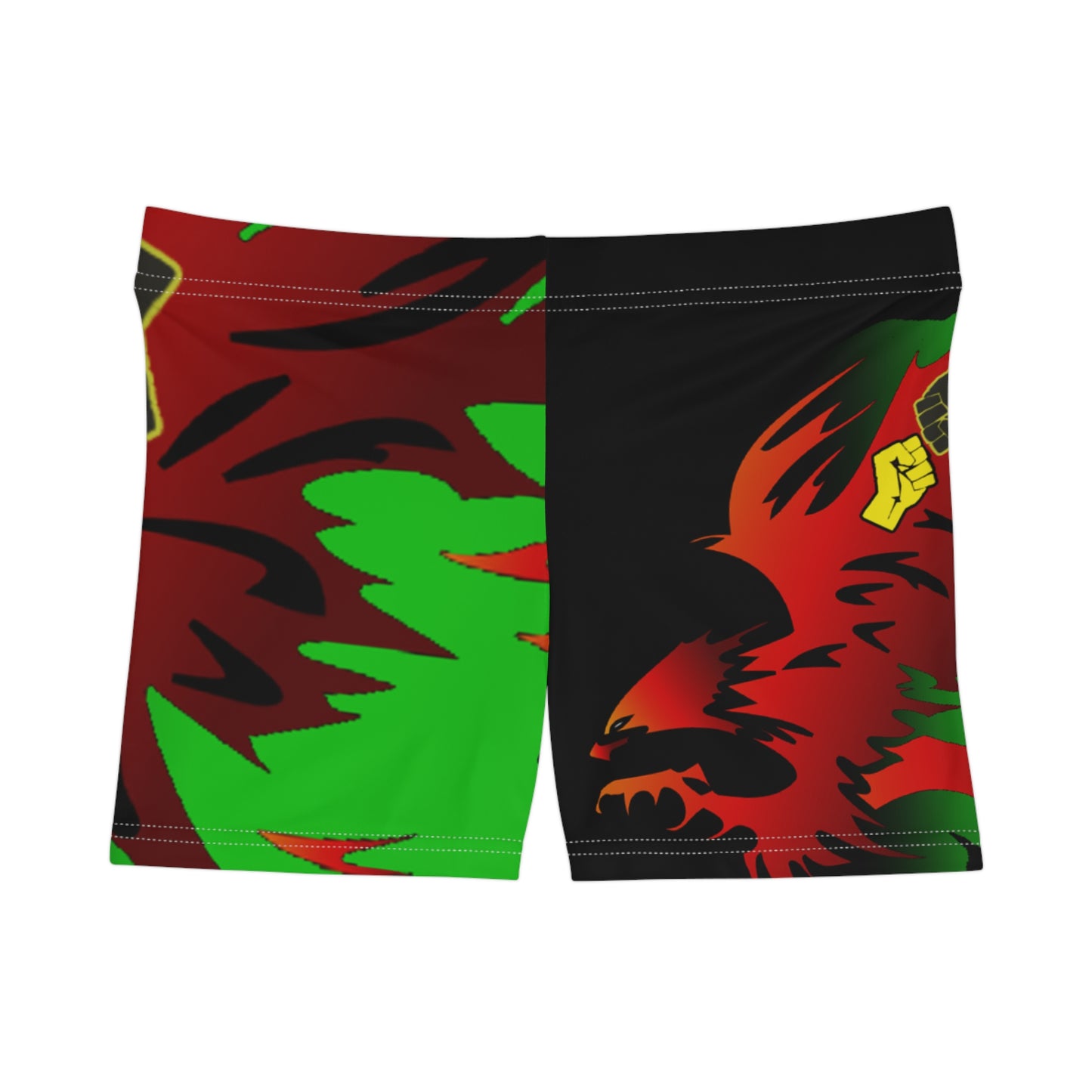 Afro Fire Bird  Women's Shorts (AOP)