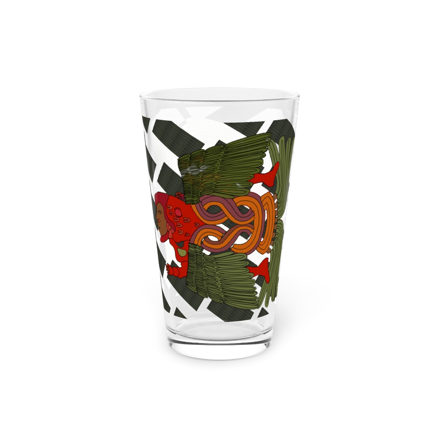 Tribal war sign  Pint Glass, 16oz