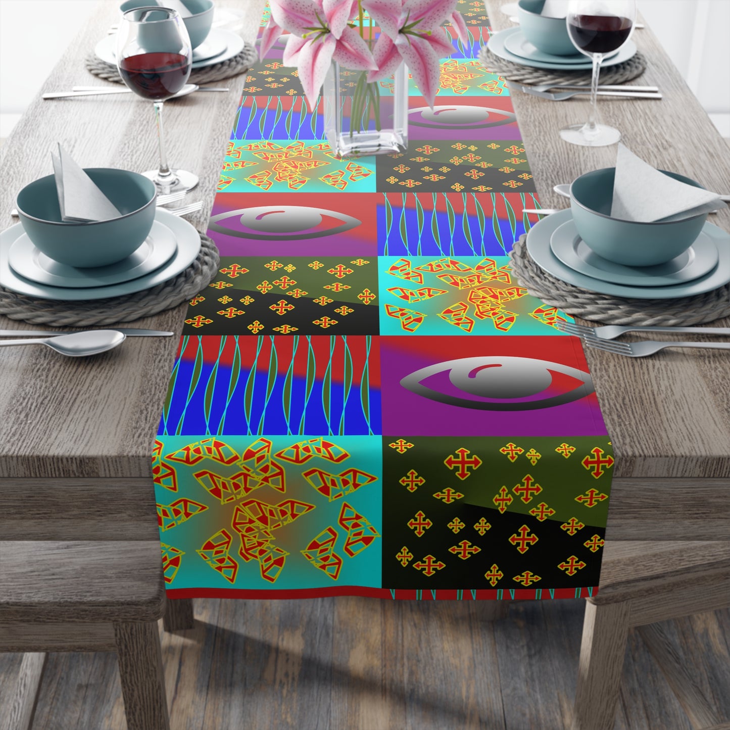 Reserve Table Runner (Cotton, Poly)