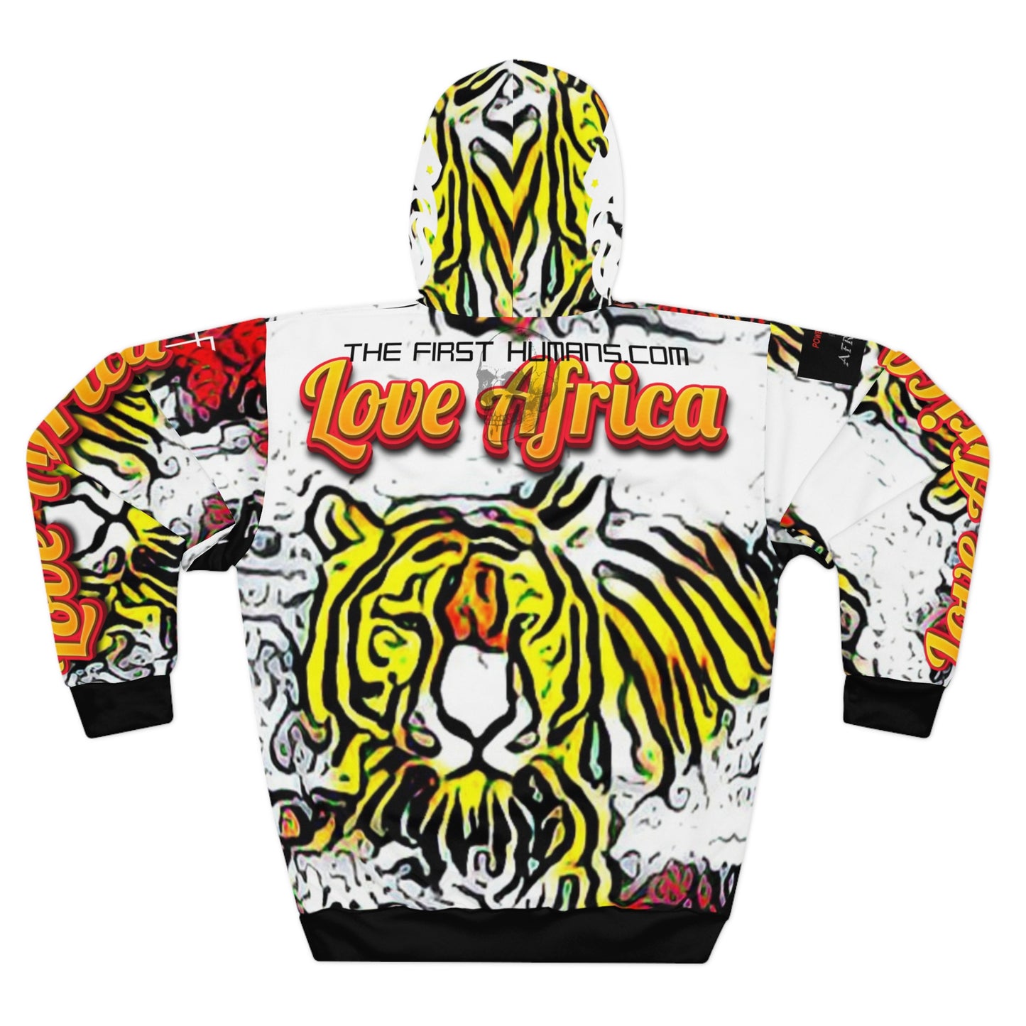 Tiger In water Pullover Hoodie