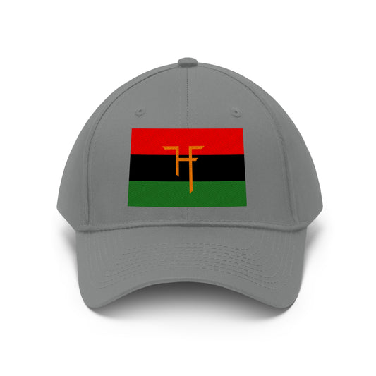 TFH African Flag  (EMBROIDERED ) Unisex Twill Hat