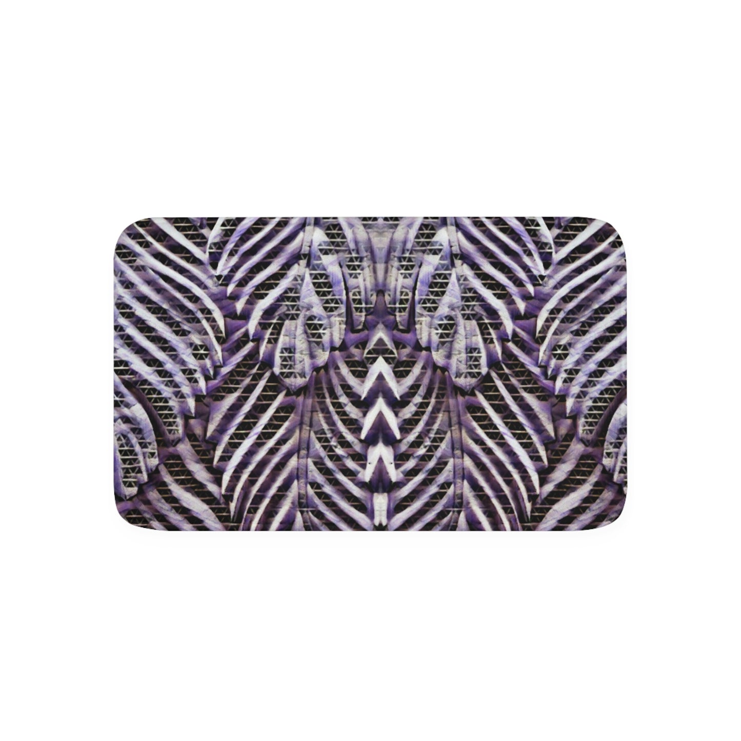 Purple Vine Memory Foam Bath Mat