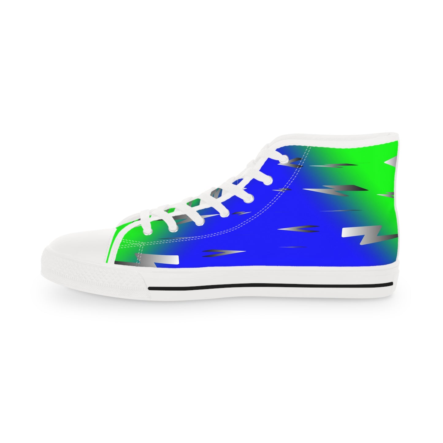 Silver Green.svg  Men's High Top Sneakers