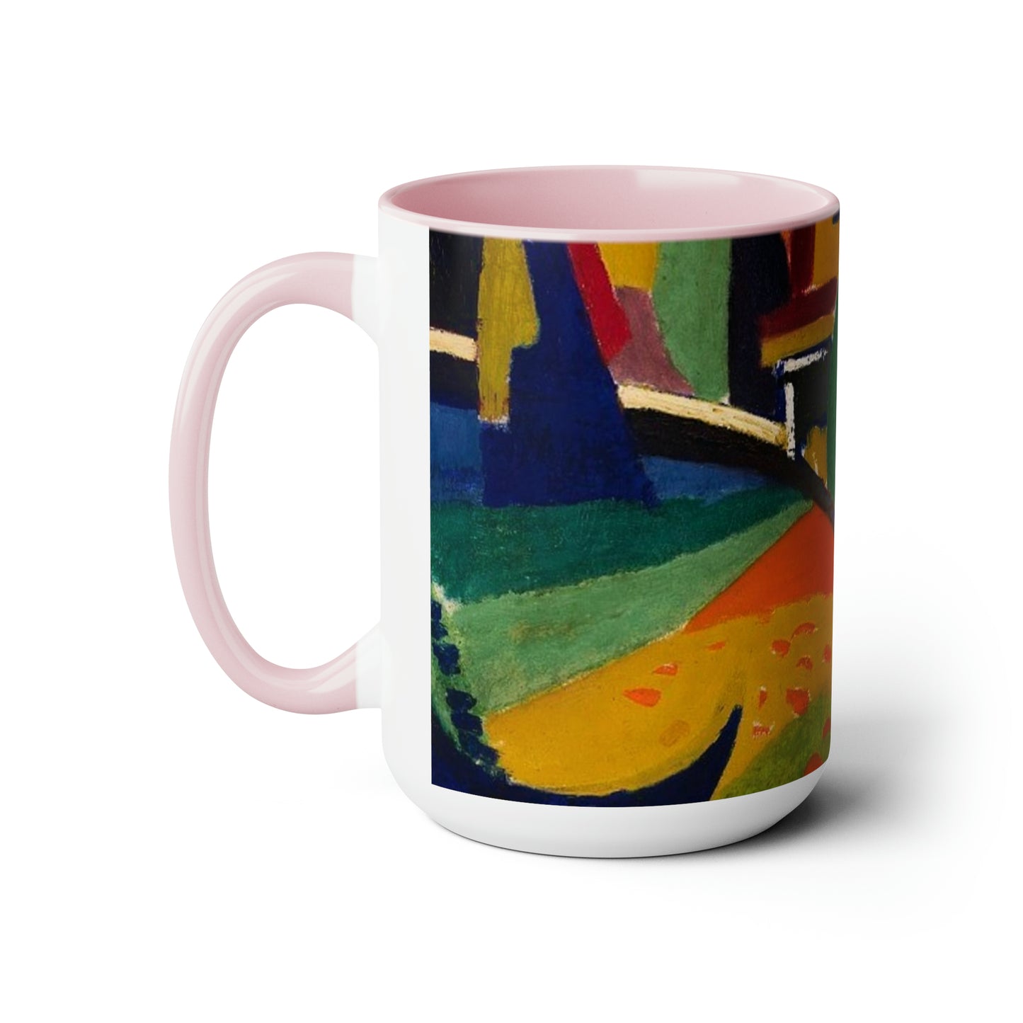 Gondola   Two-Tone Coffee Mugs, 15oz