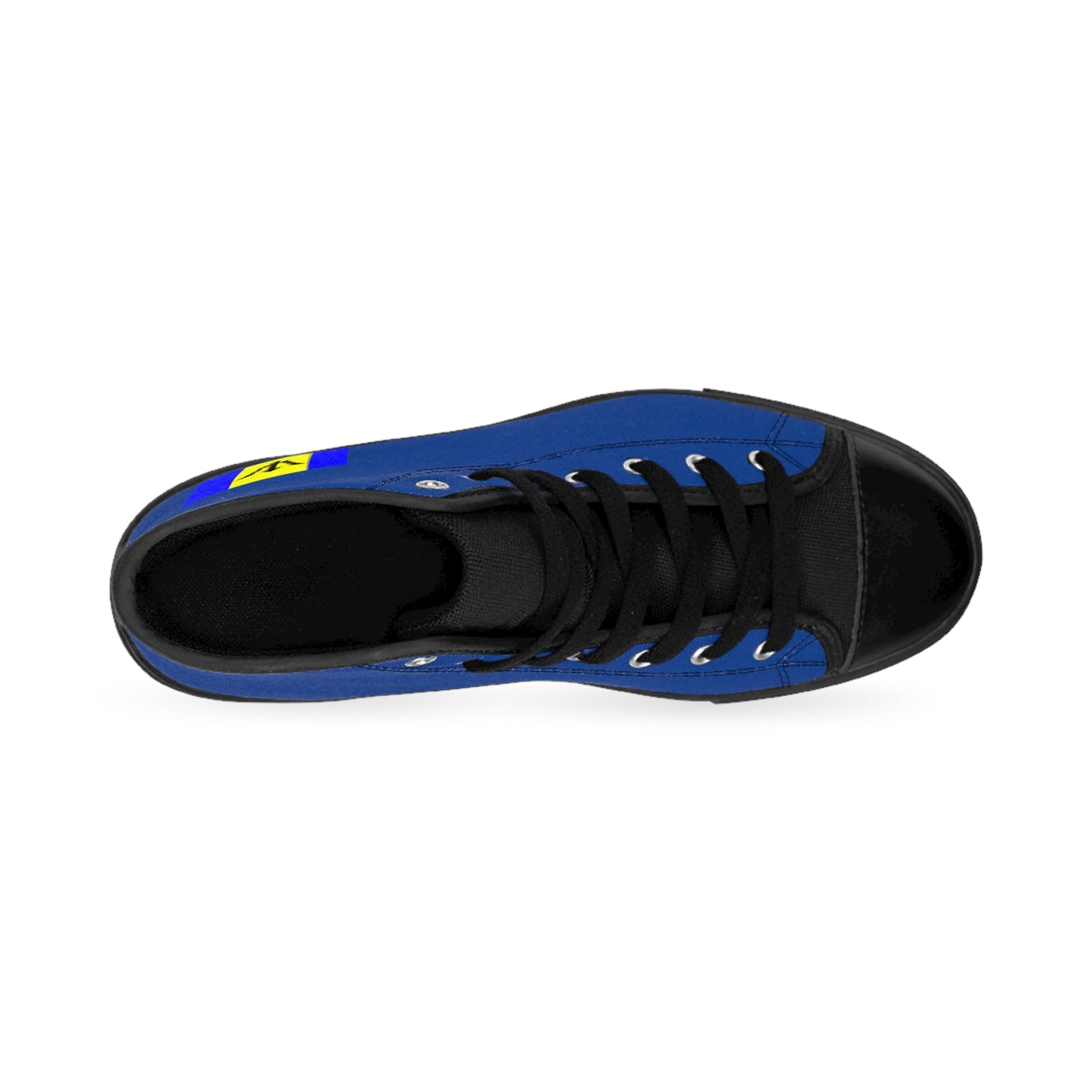 Barbados On  Blue Women's Classic Sneakers