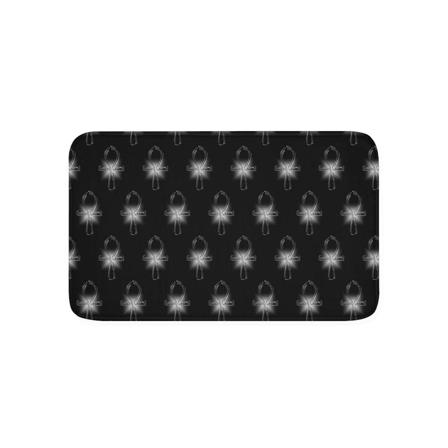 Glass ANKH  (Multiple) Memory Foam Bath Mat