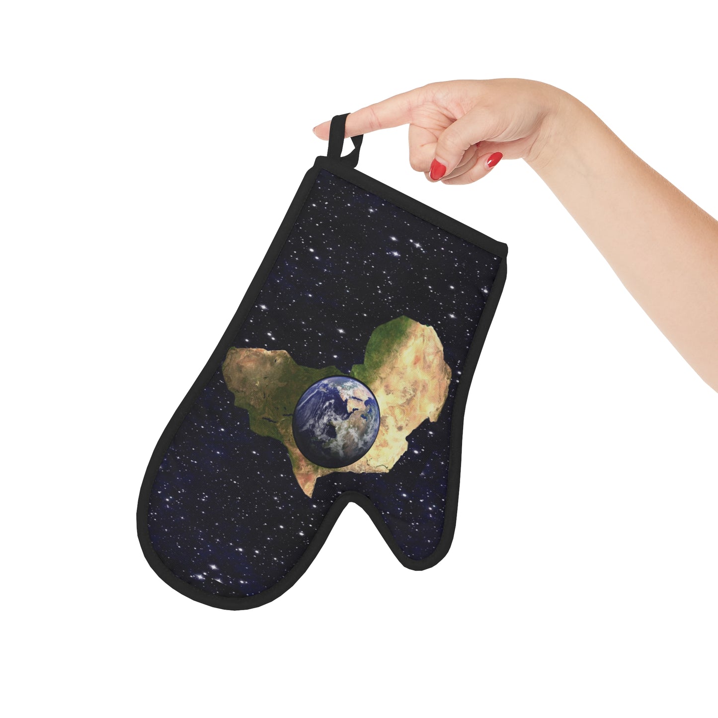 Earth In Africa Oven Glove