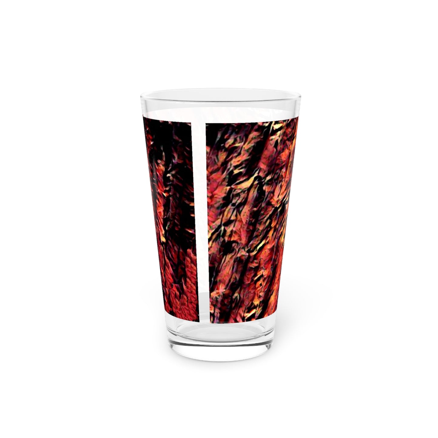 Red Wood  Pint Glass, 16oz