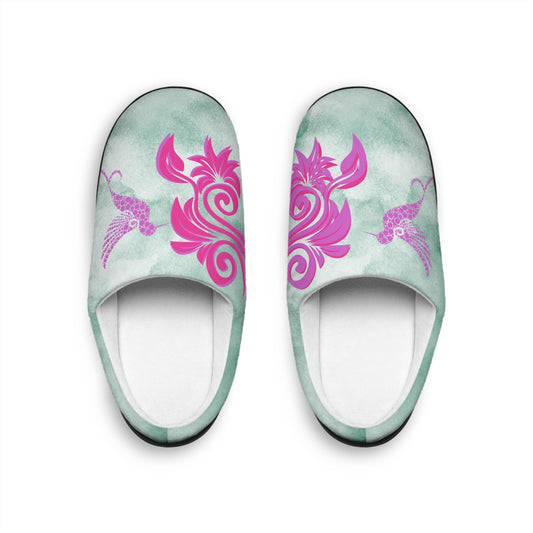 Humming Bird  Women's Indoor Slippers