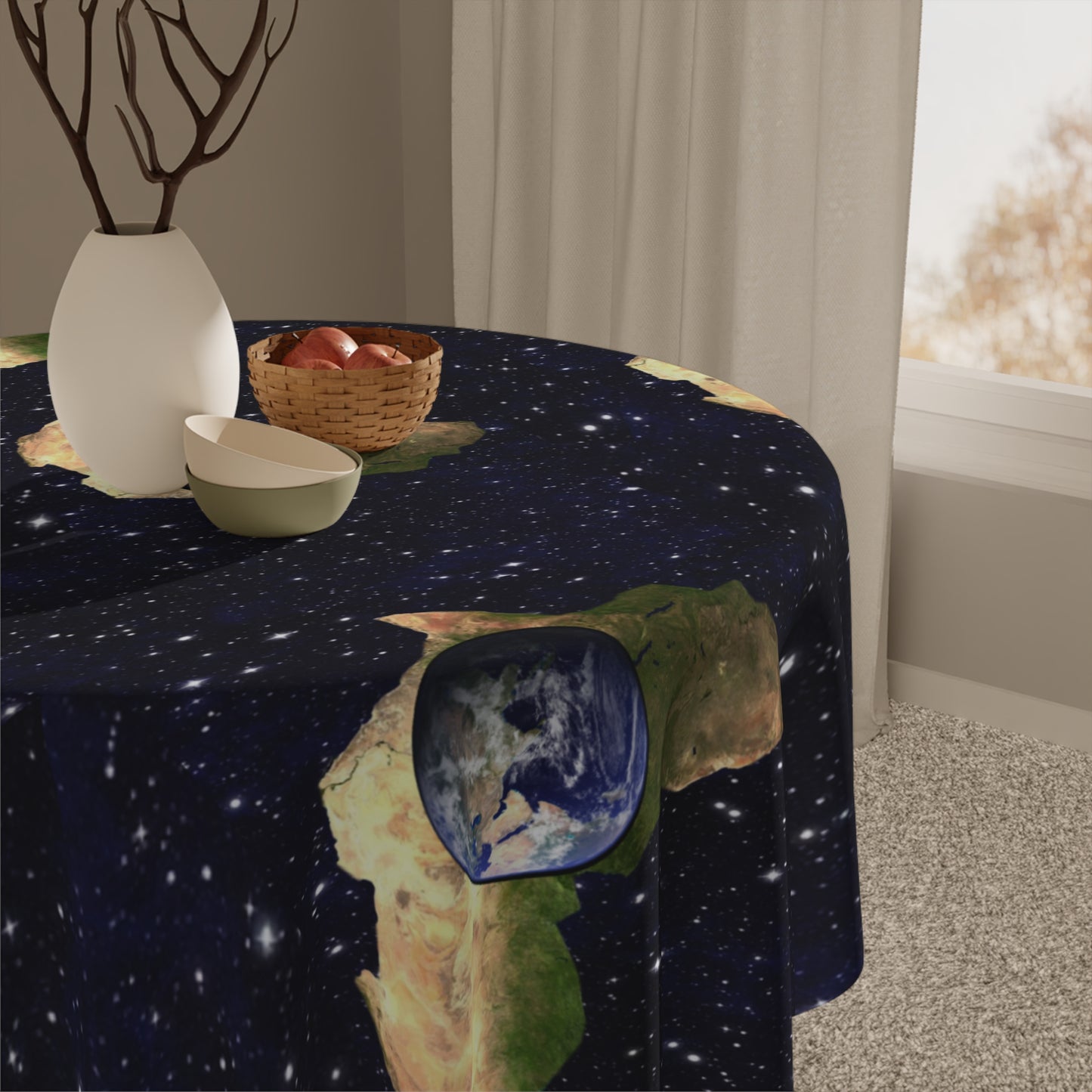 Earth In Africa Tablecloth