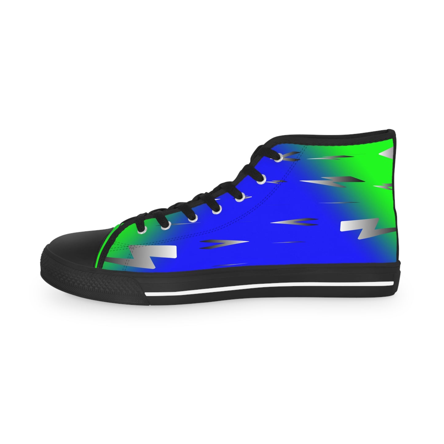 Silver Green.svg  Men's High Top Sneakers