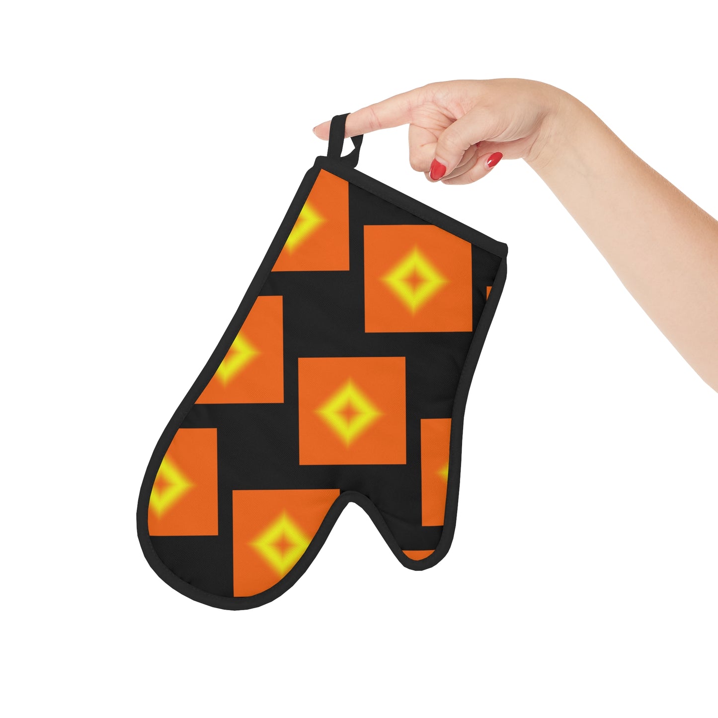 The Bishop (Black )Oven Glove