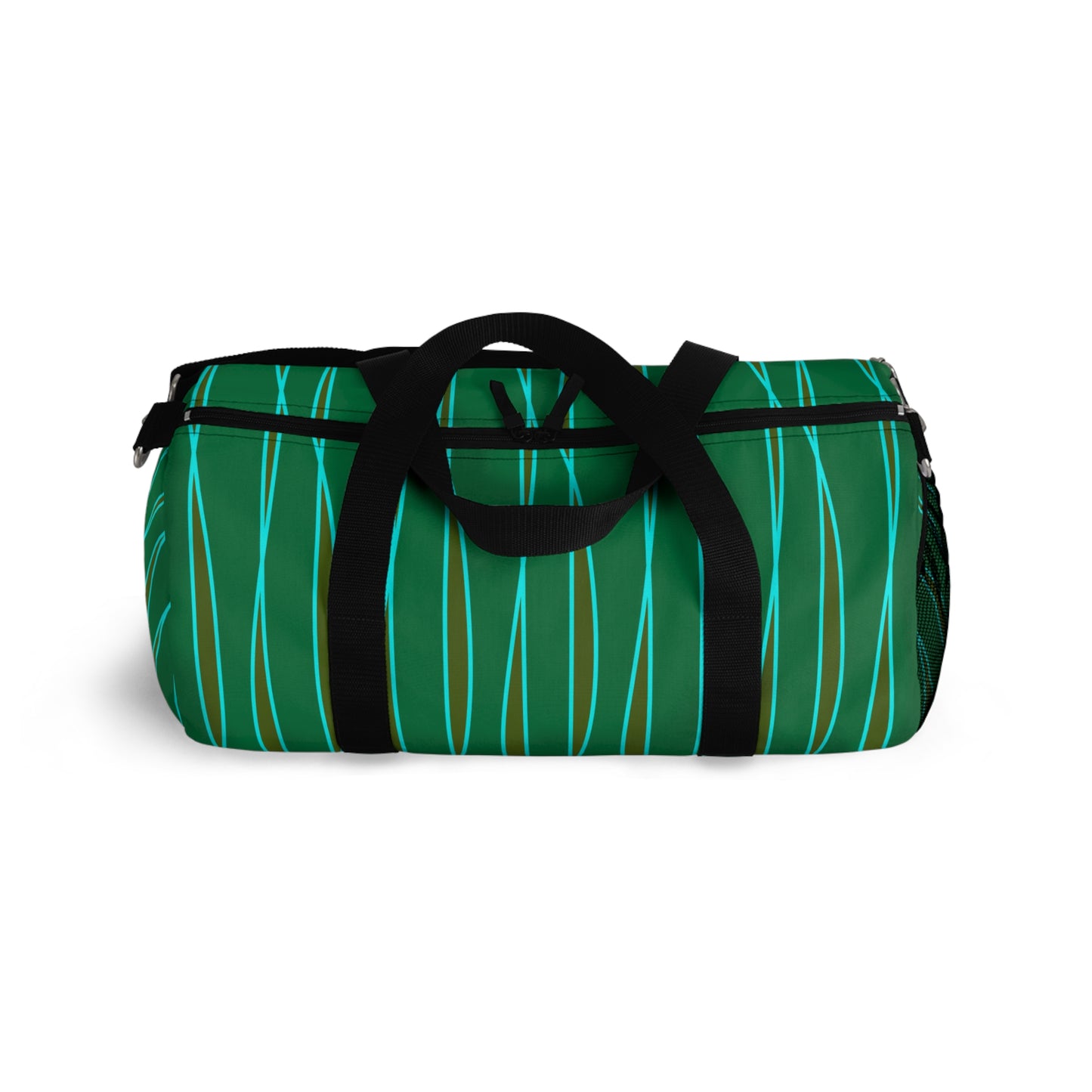 Light Ribbons (Green) Duffel Bag