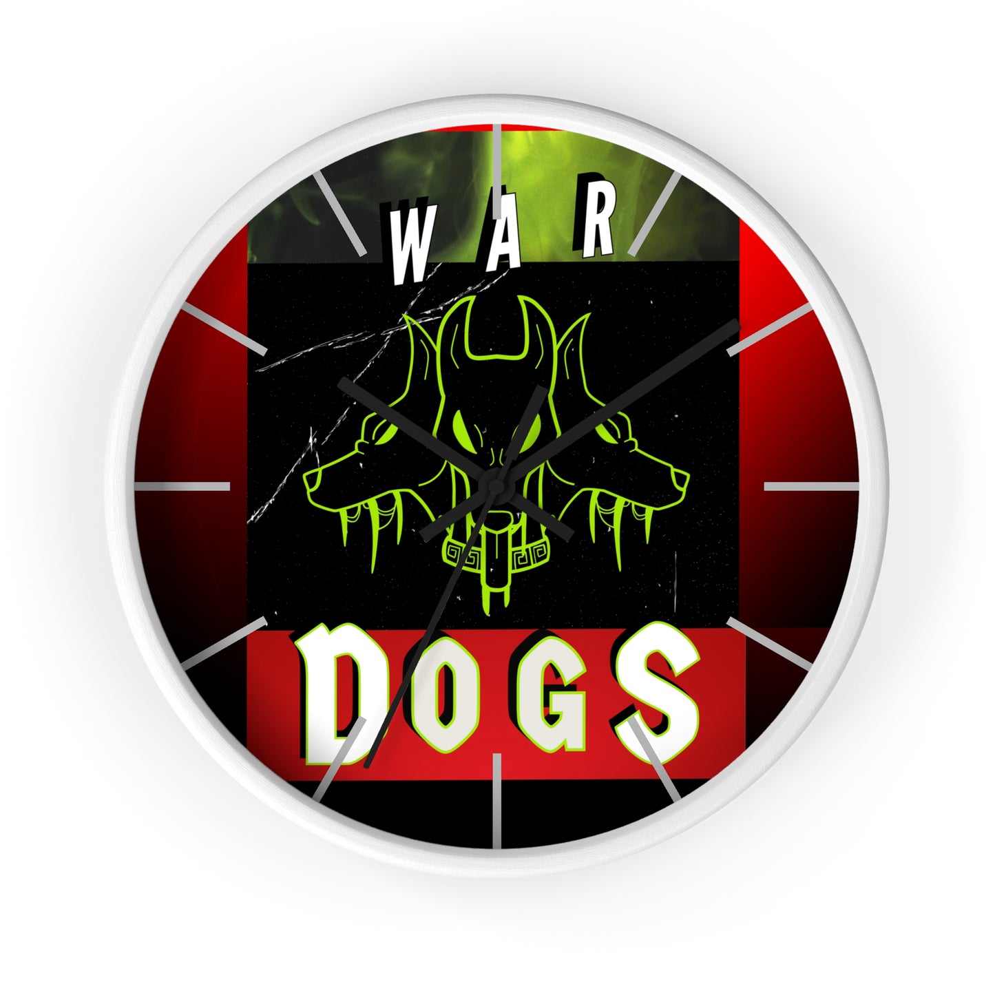 WAR DOGS Wall clock