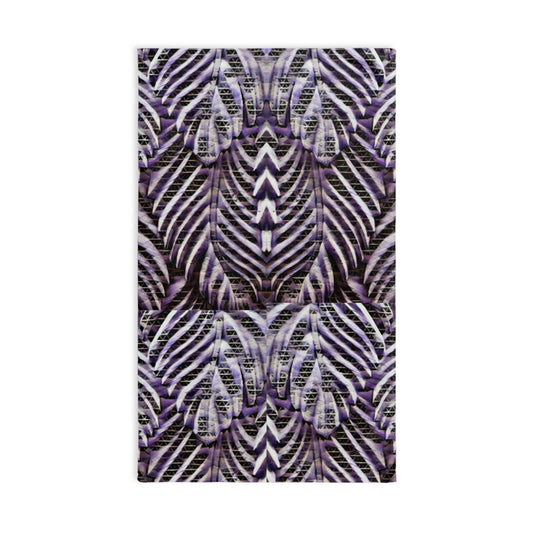 Purple Vine Hand Towel