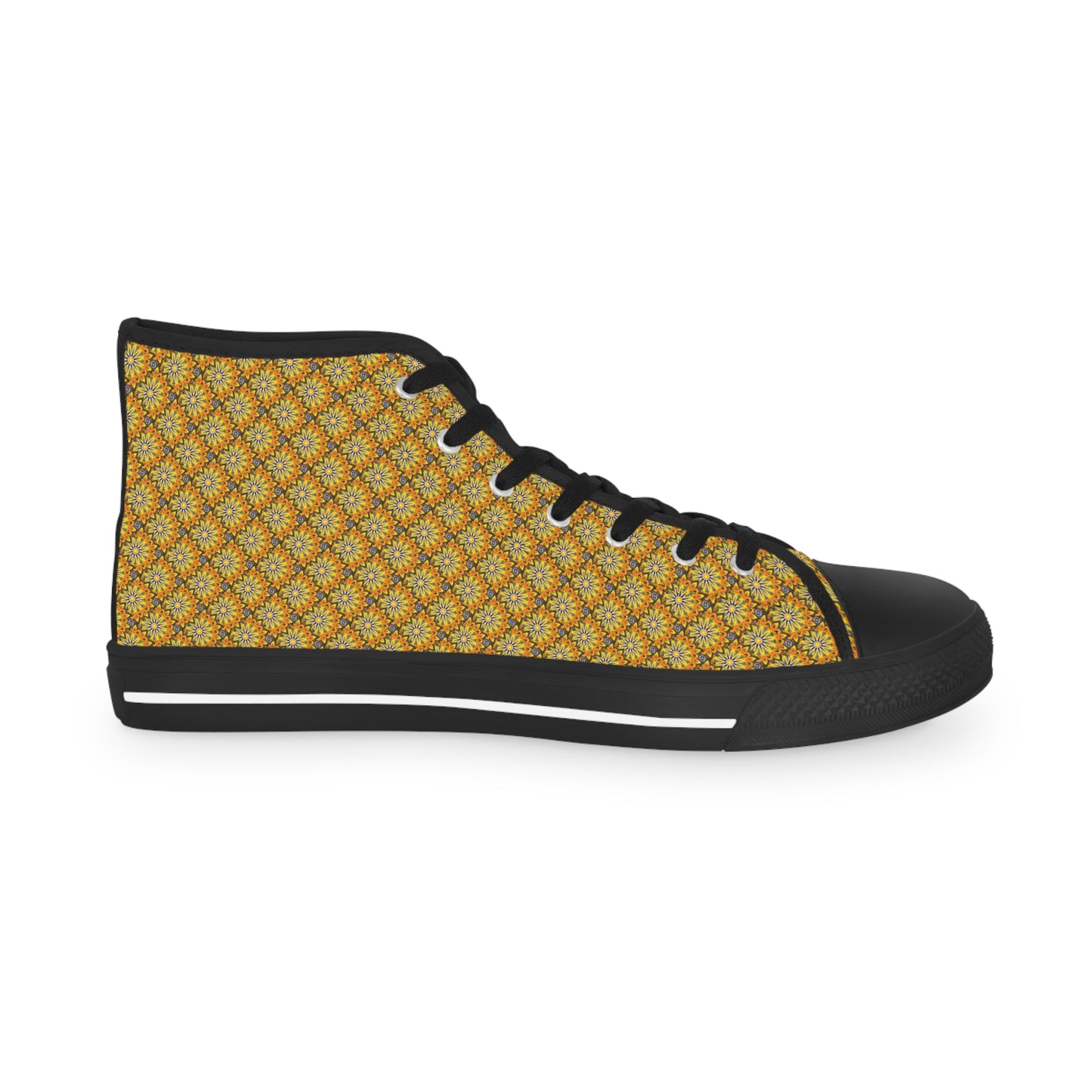 Mandala   Men's High Top Sneakers