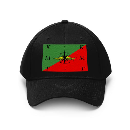 K M T ( KEMET) (EMBROIDERED )  Unisex Twill Hat