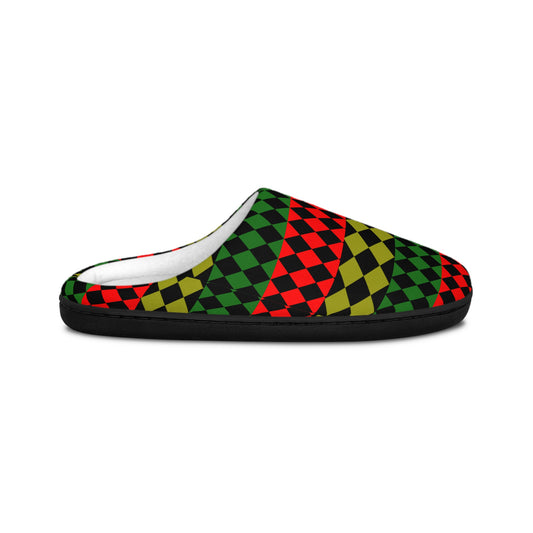 Pan African FLAG Men's Indoor Slippers